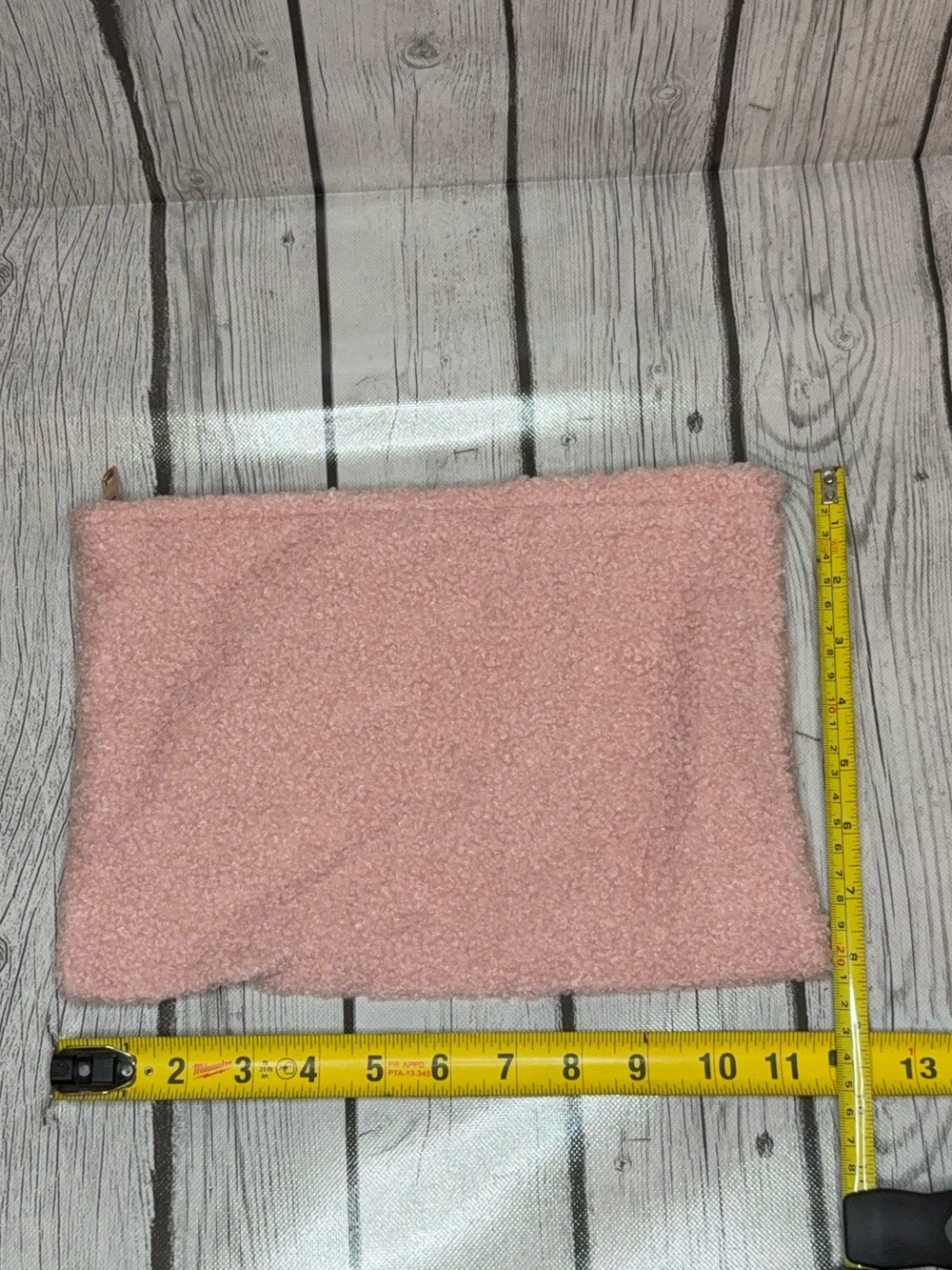 Ulta Beauty Pink Fuzzy Cosmetic Pouch